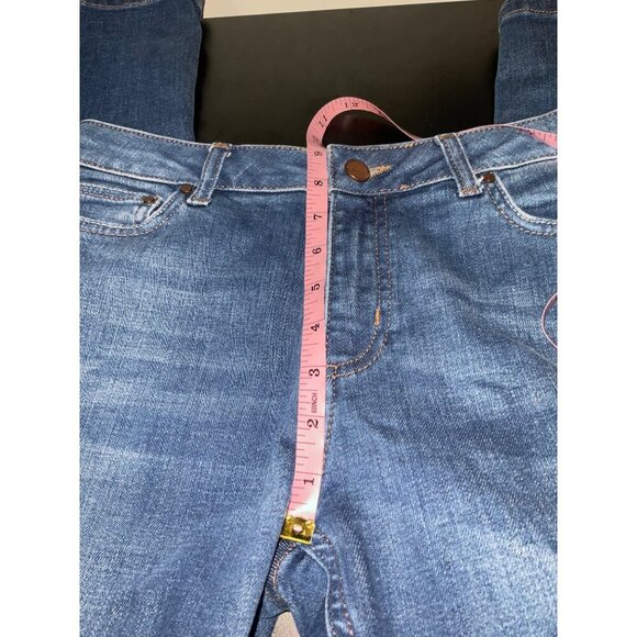 BODEN Jeans the Cavendish Girlfriend Blue size 10 - Picture 6 of 11